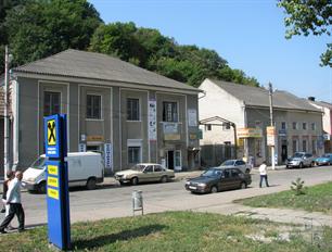 Two synagogues on Konovalets Street, 2009