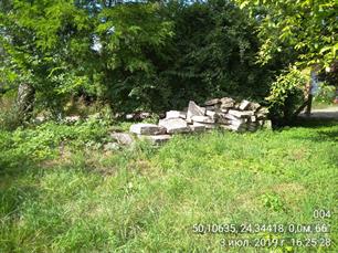 Old Jewish cemetery in Kamianka Buzka, 2019