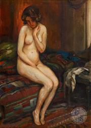 Вильгельм Вахтель. Ню, 1925 Вильгельм Вахтель. Ню, 1925