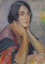 Вильгельм Вахтель. Портрет девушки, 1924 Вильгельм Вахтель. Портрет девушки, 1924
