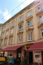 Дом Баруха Дорнгельма на Староеврейской, 8. Фото Prymasal, Википедия Дом Баруха Дорнгельма на Староеврейской, 8. Фото Prymasal, Википедия