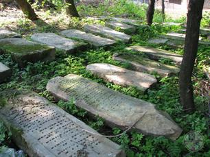 Jewish cemetery in Nadvirna, 2009