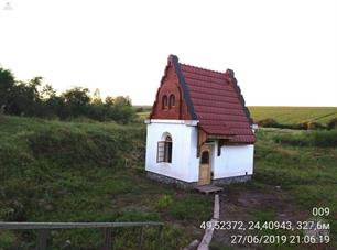 Ohel on Jevish cemetery in Novi Strilyshcha, 2019