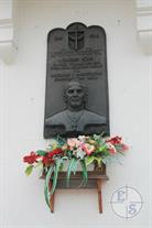 A memorial plaque on hause in Peremyshliany, dedicated to Omelian Kovch A memorial plaque on hause in Peremyshliany, dedicated to Omelian Kovch