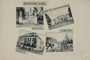 Postcard printed in Rozdil, 1928 Postcard printed in Rozdil, 1928