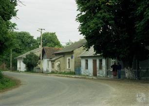 Former Jewish houses in Skelivka, 1997