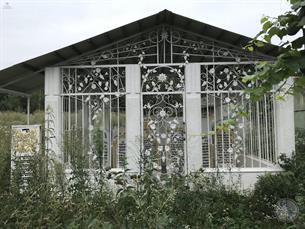 Ohel after "repair", 2019 Ohel after "repair", 2019