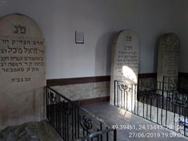 Except r. Tzvi Hirsh, there are also several graves here