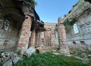 In the summer 2023, part of the synagogue collapsed