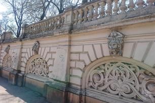 Забор санатория "Аркадия" Забор санатория "Аркадия"