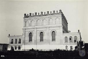 Синагога в Белзе, восточный фасад, 1914 год Синагога в Белзе, восточный фасад, 1914 год