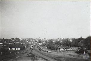 Горохов, 1917. Справа на заднем плане видна синагога Горохов, 1917. Справа на заднем плане видна синагога