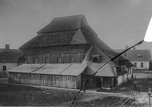 Синагога в Гвоздеце, 1918 Синагога в Гвоздеце, 1918