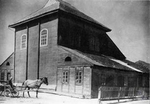 Синагога в Порицке, 1934 Синагога в Порицке, 1934