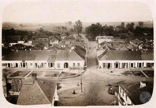 Порицк, 1916 г. Слева видна синагога Порицк, 1916 г. Слева видна синагога