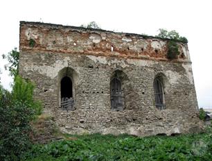 Синагога в Сатанове, 2009 Синагога в Сатанове, 2009