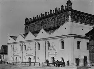 Синагога в Жовкве, 1938 Синагога в Жовкве, 1938