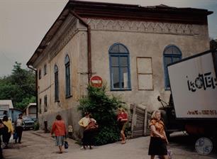 Синагога в Бучаче, 1990 Синагога в Бучаче, 1990