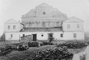 Синагогальный комплекс в 1900-х гг Синагогальный комплекс в 1900-х гг