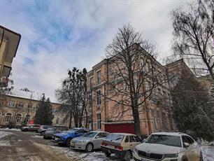 Справа легочный корпус, на заднем плане неврология Справа легочный корпус, на заднем плане неврология