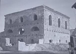 Синагога в Клевани, 1948 Синагога в Клевани, 1948
