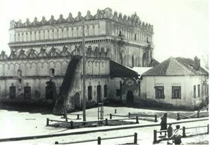 Синагога в Любомле, 1939 Синагога в Любомле, 1939