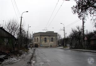 Синагога в Луцке, 2009 Синагога в Луцке, 2009