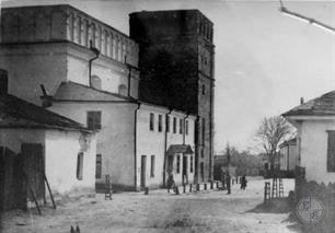 Синагога в Луцке, 1912 Синагога в Луцке, 1912