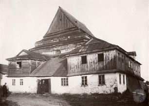 Синагога в Лянцкоруни, 1930 Синагога в Лянцкоруни, 1930