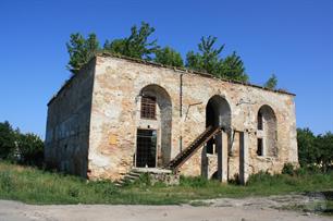 Синагога в Остроге, 2012 Синагога в Остроге, 2012