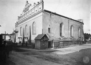 Синагога в Остроге, 1922 Синагога в Остроге, 1922