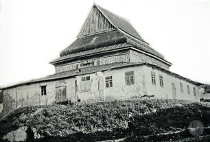 Синагога в Сниткове, 1930 Синагога в Сниткове, 1930