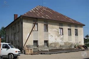 Синагога в Солотвине, 2009 Синагога в Солотвине, 2009