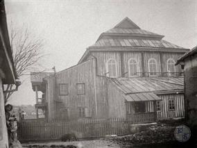 Синагога в Тальном, фото до 1914 г.