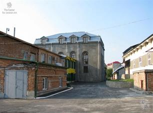 Синагога в Збараже. Фото The Center for Jewish Art, 1993