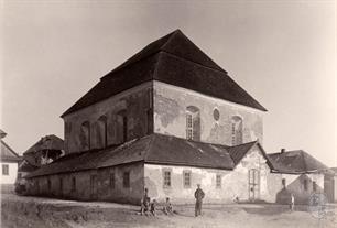 Синагога в Жванце, 1930 Синагога в Жванце, 1930