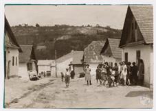 Women and children near the houses. Photo by Alter Katsizne Women and children near the houses. Photo by Alter Katsizne