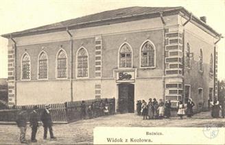 Synagogue in Kozliv, postcard beg. 20th century Synagogue in Kozliv, postcard beg. 20th century