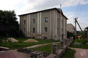 Southern and Eastern facades. Traces of arched windows are visible Southern and Eastern facades. Traces of arched windows are visible