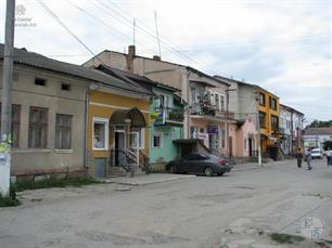 Jewish houses at the Market Square in Kopychyntsi, 2012 Jewish houses at the Market Square in Kopychyntsi, 2012