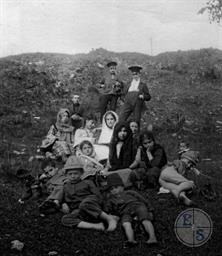 Jewish children in Kremenets. Photos of An-sky's expedition, 1912 Jewish children in Kremenets. Photos of An-sky's expedition, 1912