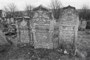Jewish cemetery. Photo, probably 1930s Jewish cemetery. Photo, probably 1930s