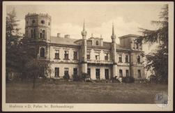 The former Borkovsky palace of the 19th century was destroyed during the First World War The former Borkovsky palace of the 19th century was destroyed during the First World War