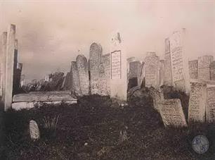 Jewish cemetery in Ozerna, 1916 Jewish cemetery in Ozerna, 1916