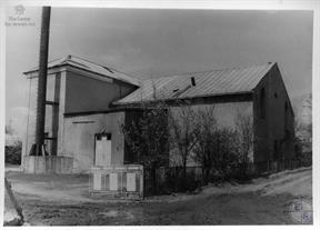 Such a plan is not typical for synagogues and is very rare. Photo of 1995 Such a plan is not typical for synagogues and is very rare. Photo of 1995