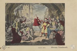 Aleksander Lesser, "Defense of Trembowla", 1864 Aleksander Lesser, "Defense of Trembowla", 1864