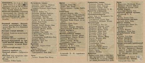 Браилов в справочнике "Весь Юго-Западный край", 1913