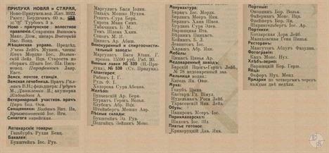 Старая и Новая Прилука в справочнике "Весь Юго-Западный край", 1913