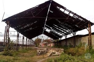 Бывшая товарная станция в районе улицы Киевской, 2014 год