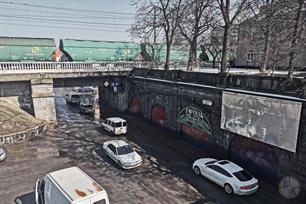 Вид с пассажирских платформ